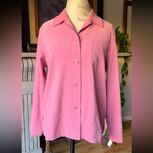DRAPER’S & DAMON’S Rose Mist Embellishment Stitch Trim Jacket Pocket NWT…
